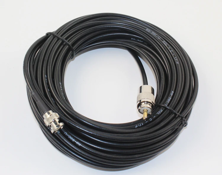FMUSER SYV-50-3 ВЧ кабель FM питающий 8 м 26ft разъем BNC-SL16 для 7 Вт 15 25 вещания передатчика |