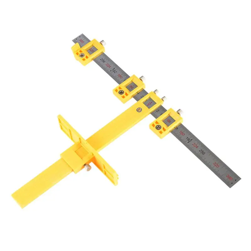 

Punch Locator Drill Guide Woodworking Drilling Dowelling Hole Saw Adjustable Multifunction Clamp Installation Configuration Easy