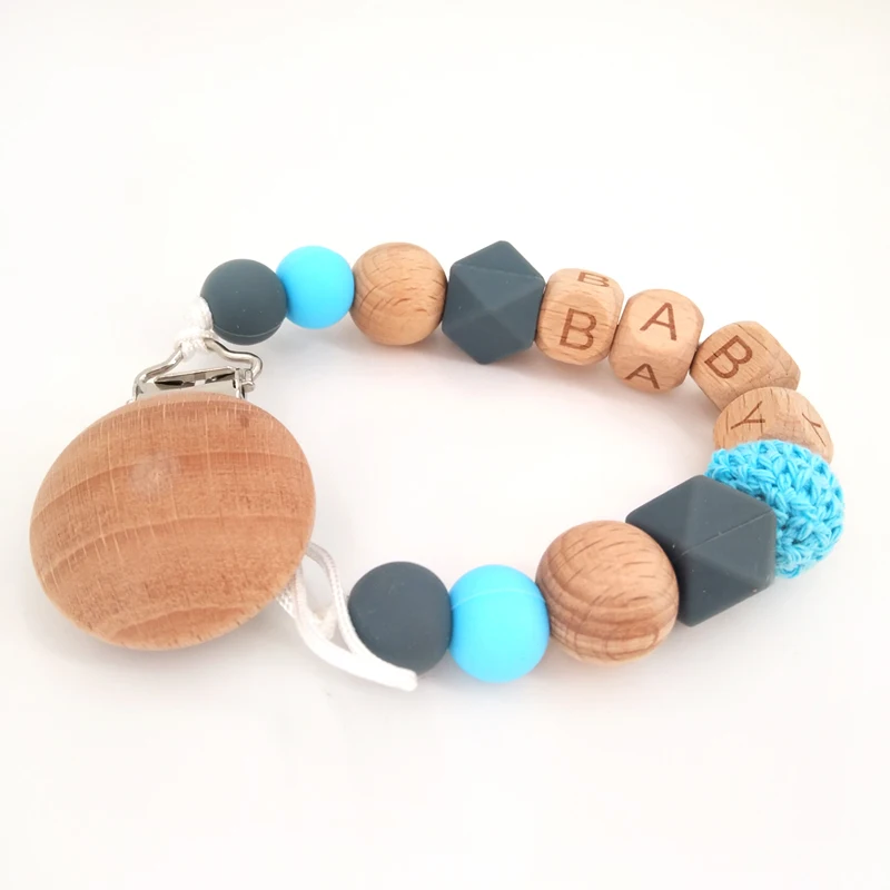 Силиконовая цепочка для соски безопасное Прорезывание Зубов прорезывателя