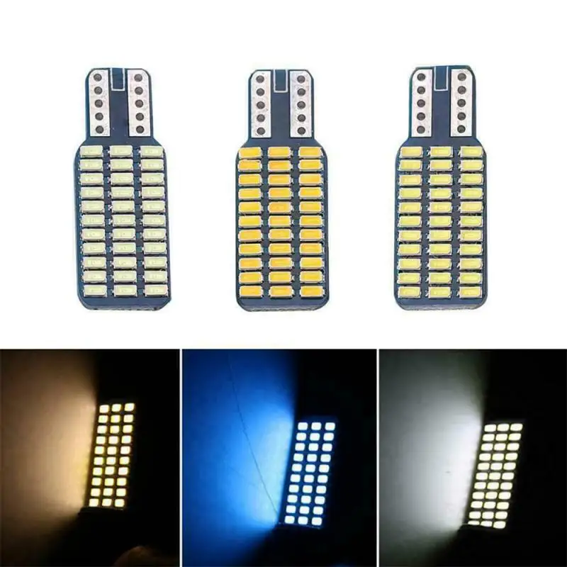 

1pc auto Signal Lamp T10 192 194 168 W5W LED Bulbs 33SMD 3014 Car Tail Lights Dome Lamp White DC 12V Canbus Auto Accessories