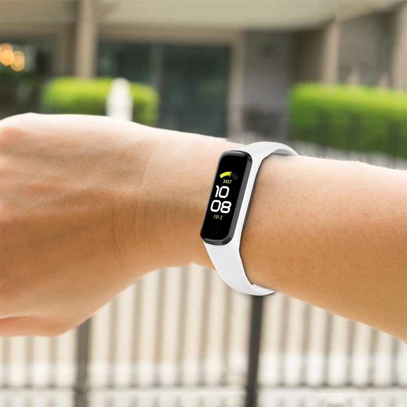 

Silicone Strap For -Samsung -Galaxy Fit2 R220 Smart Bracelet Replacement Sport Watchband Wristband Accessories Belt