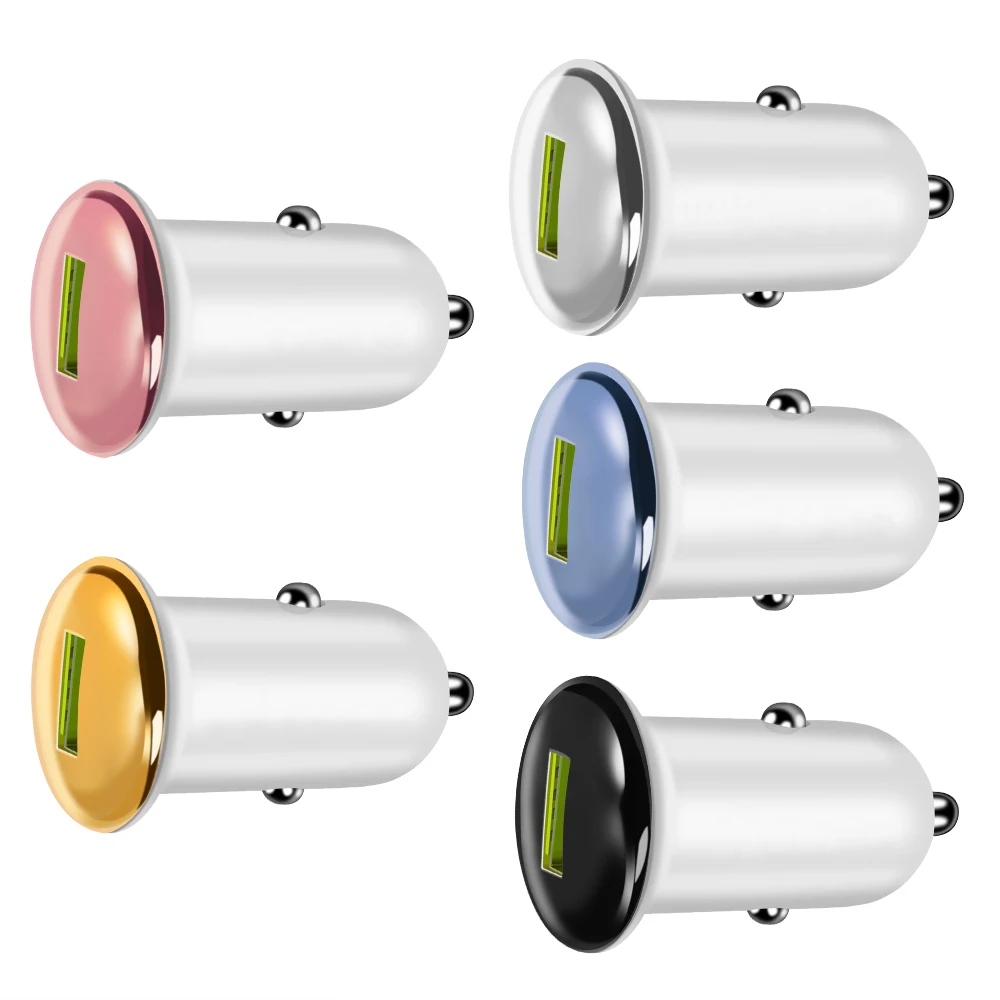 Car USB Charger Quick Charge 3.0 Mobile Phone Fast for Samsung Xiaomi Tablet &amp Micro Cable 1m | Мобильные телефоны и