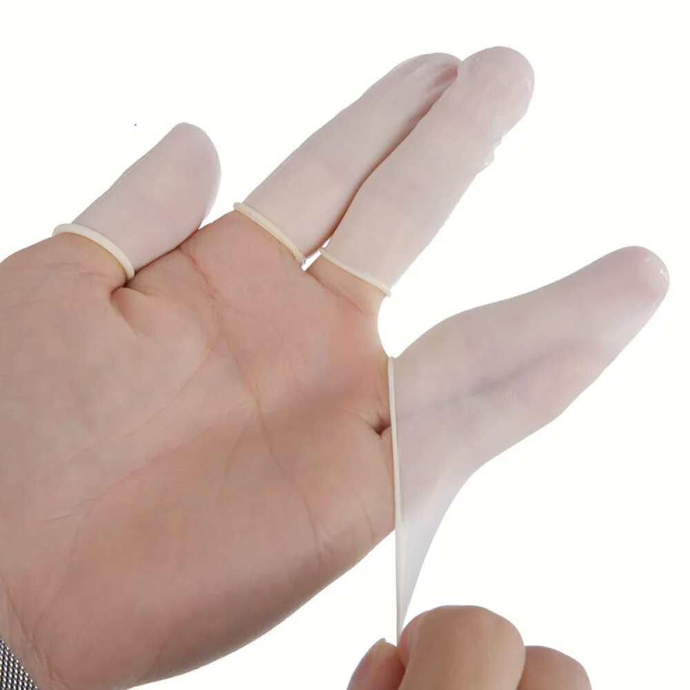 50 шт многофункциональные перчатки для пальцев резиновые латексные