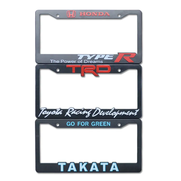 10 Стиль логотип плюс изящная 1 шт. номерной знак рамка для номера автомобиля авто