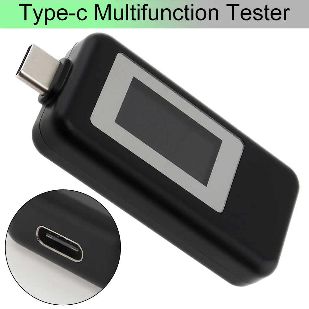 

Battery Tester 4V to 20V /0A to 3A USB Charger Power Battery Capacity Tester Voltage Current Meter