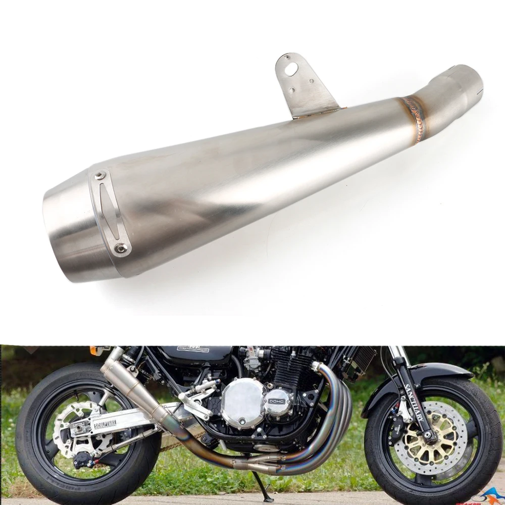 Модифицированный глушитель для мотоцикла Kawasaki Z900RS Z900 RS 2019 2020 выхлопная труба