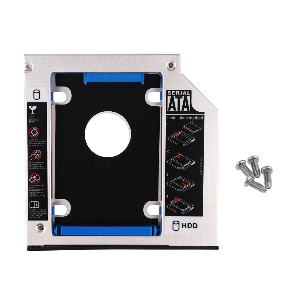 SATA HDD жесткий диск лоток для модуля Caddy F/12,7 мм CD-Driver ноутбука в один сервер