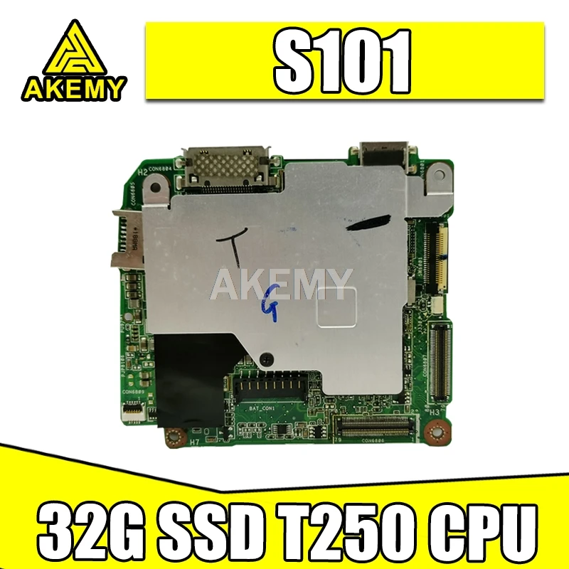 

Новинка! Оригинал для For Asus EeePC S101 планшеты материнская плата Mainboard логическая плата W 1G RAM T250 CPU 32G SSD