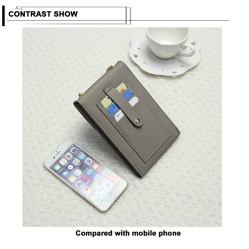 Модные маленькие сумки для женщин из искусственной кожи органайзер мобильного