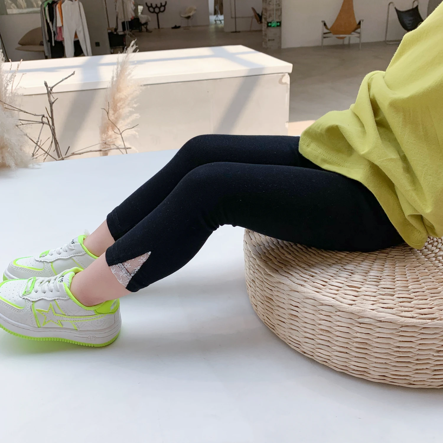 2020 Girl Autumn Casual Legging Baby Kids Children Pants Three Colors | Мать и ребенок