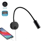 2021 популярная лампа с шлангом, прикроватная лампа для чтения, лампа с USB-интерфейсом и шлангом, лампа для чтения с перезаряжаемым шлангом