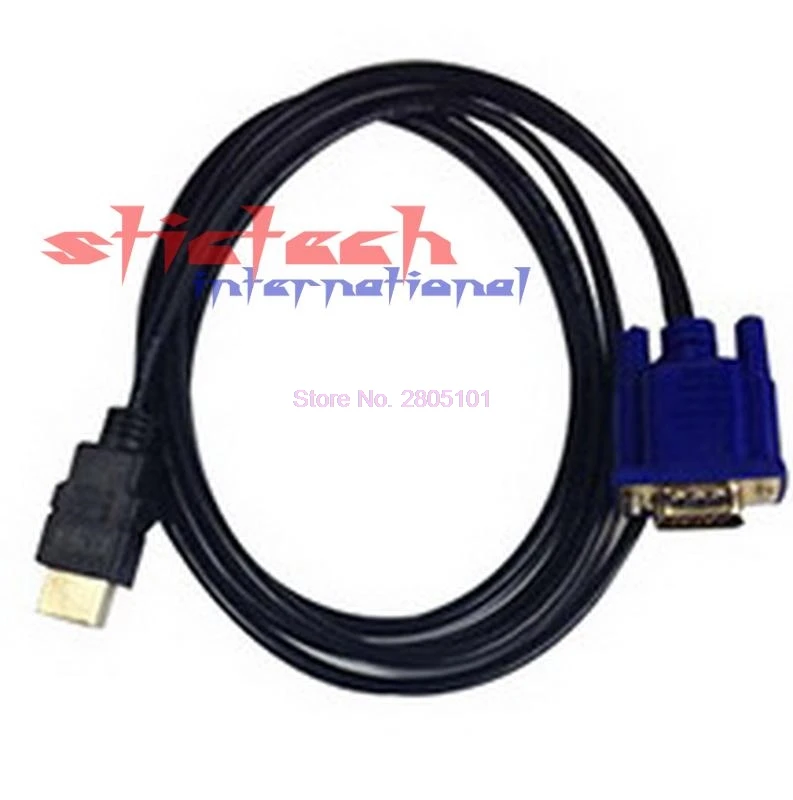 Переходник HDMI (гнездо)/VGA (штекер) 2/3 м 200 шт. 1 8 горячая Распродажа - купить по