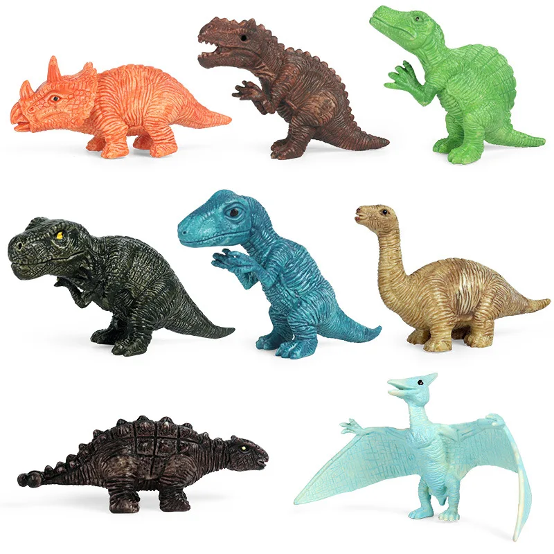 8 шт./компл. Детский Рождественский подарок моделирование животных данные