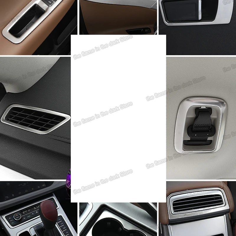 Lsrtw2017 украшение интерьера автомобиля из нержавеющей стали рамка панели привода