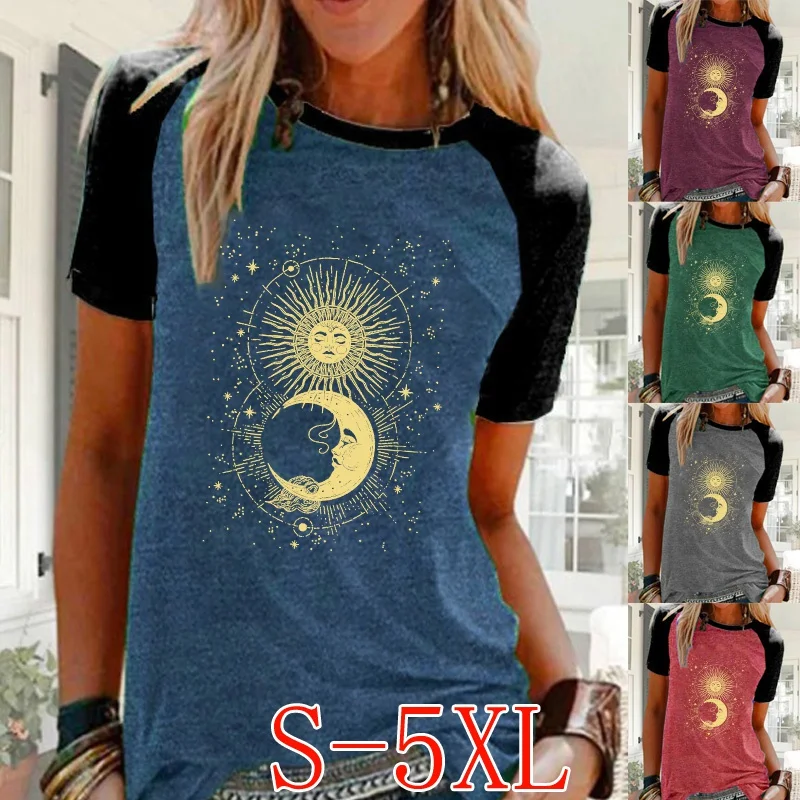 

Футболка женская с коротким рукавом и круглым вырезом, Повседневная модная Свободная рубашка с принтом надписи «Дева», блузка с реглан, топы