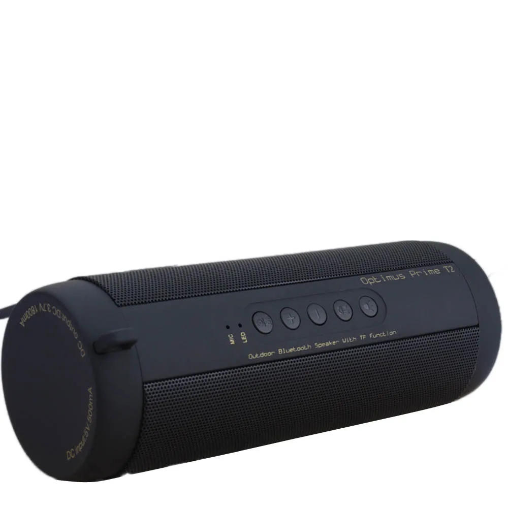 Outdoor Waterproof Column Speaker Wireless Bluetooth Speakers Support FM Radio TF Mp3 Player For Mobile Phone#H25