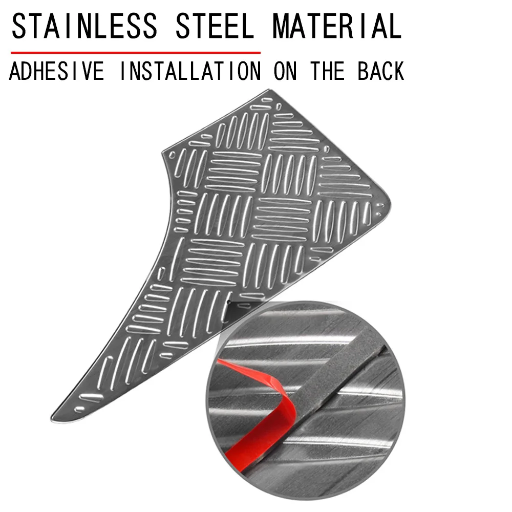 

Car Front And Back Comer stainless steel car Wrap angle Modification accessories For Suzuki Jimny 2019 2020