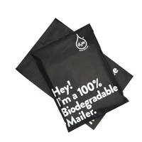 100 d2w biodegradable envelope mailing bags self adhesive seal express postal pouch bag eco friendly clothing waterproof pouch