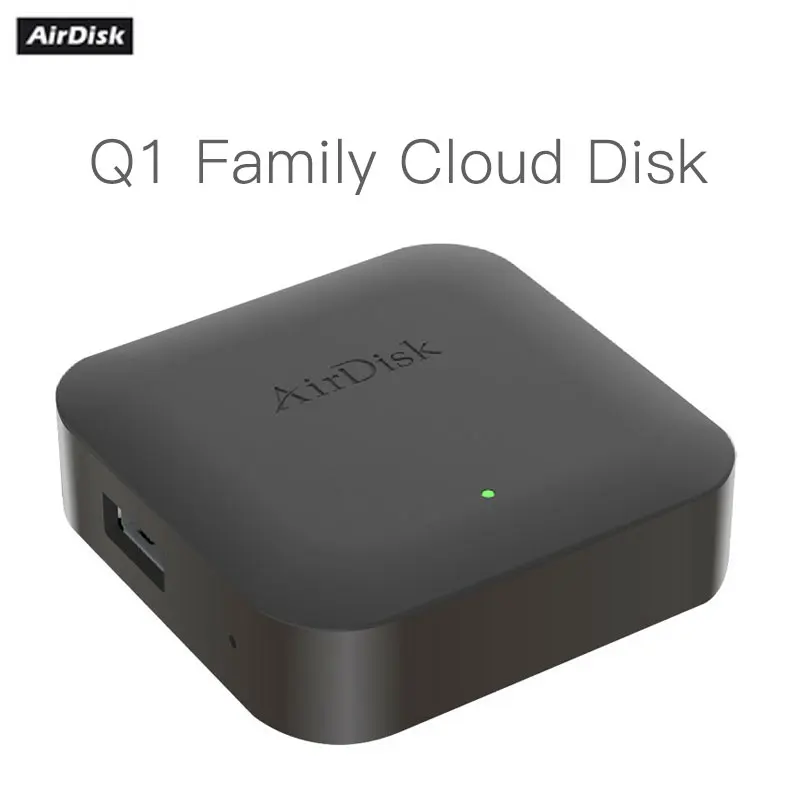 

Мобильный жесткий диск AirDisk Q1, домашний сервер NAS, домашнее Сетевое хранилище, облачное хранилище, частное Облачное хранилище, локальная сет...