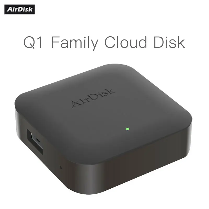 AirDisk Q1 мобильный жесткий диск коробка домашняя NAS Домашняя сеть хранилище сервер