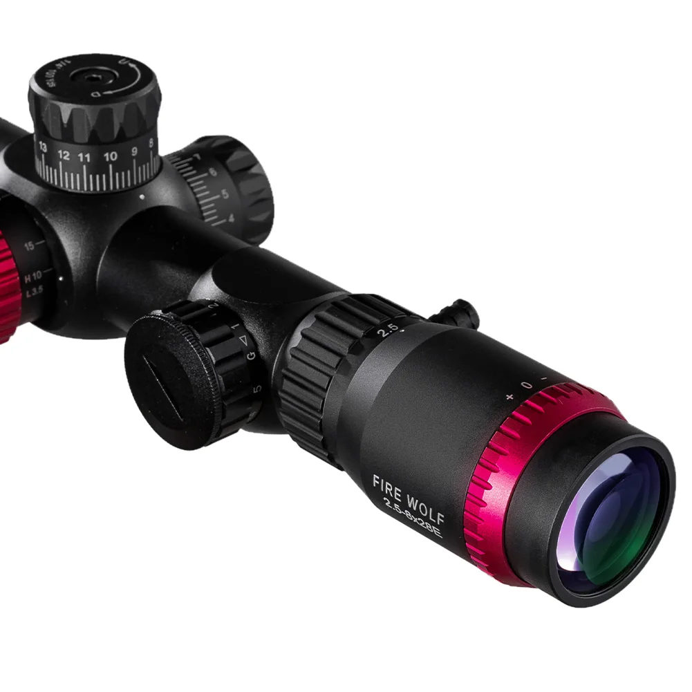 FIRE WOLF QZ 2 5-8X28 FFP охотничий прицел с первым фокусным расстоянием оптические прицелы