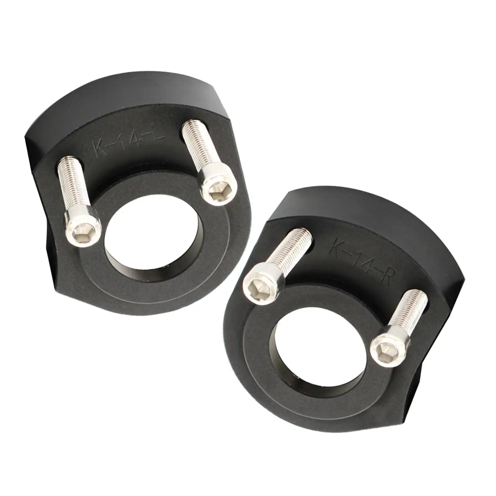 

Aluminum Alloy 1" Handlebar Riser Spacer Kit For Kawasaki Ninja ZX-14R ZX 14R 2006-2018 Handle Bar Mount Clamp