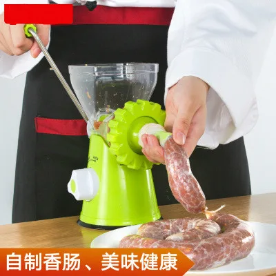 High Quality Multifunctional Home Manual Meat Grinder For Mincing Meat/vegetable/spice Hand-cranked Meat Mincer Sausage