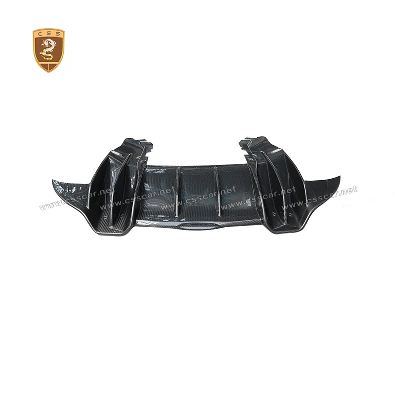 

CSSYL High Quality Fit For McLare 540c 570s OEM Style Dry Carbon Fiber Rear Lip Car Accessories