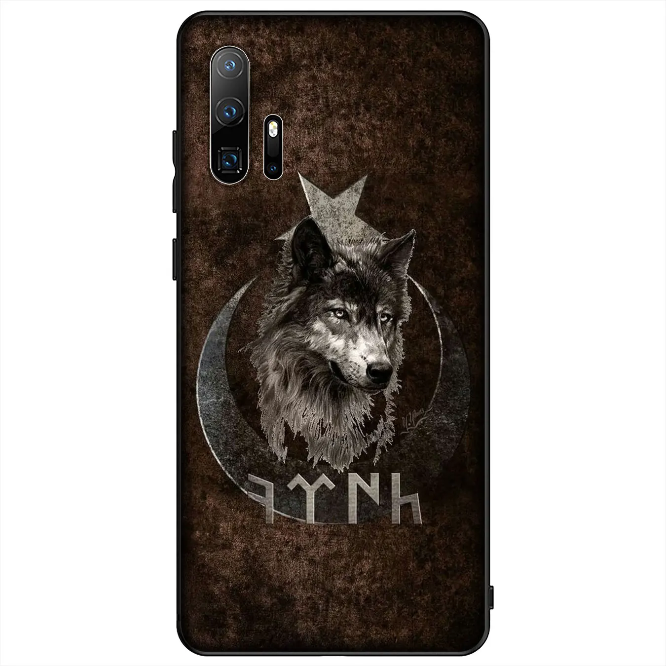 Мягкий силиконовый чехол IYICAO с изображением турецкого волка для Huawei Y9 Y7 Y6 Prime 2019