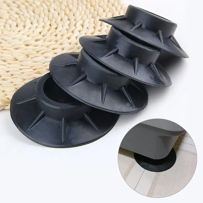 

Anti Vibration Rubber Feet Pads Floor Mat Elasticity Protectors Furniture Washing Machine Non Slip Shock Proof Mat anti-running