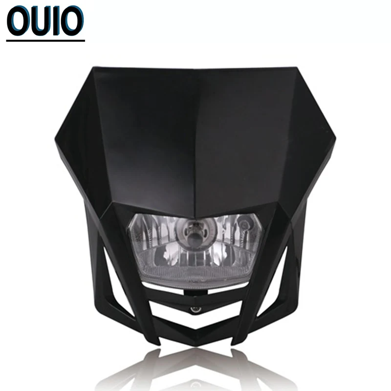 4 цвета Мотокросс внедорожный мотоцикл светильник сборки номерной знак лампа