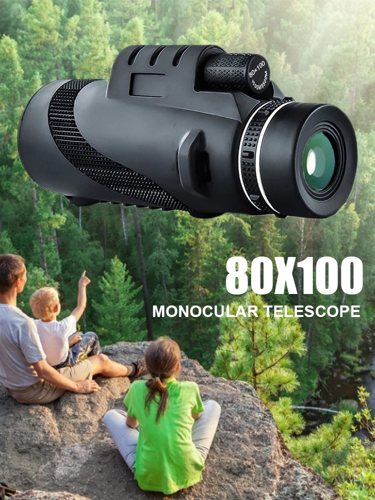 

HD Monocular Telescope Day Vision Device Monocular Night Vision Camera Outdoor Digital With Day For Bird Watching Hunting Sport