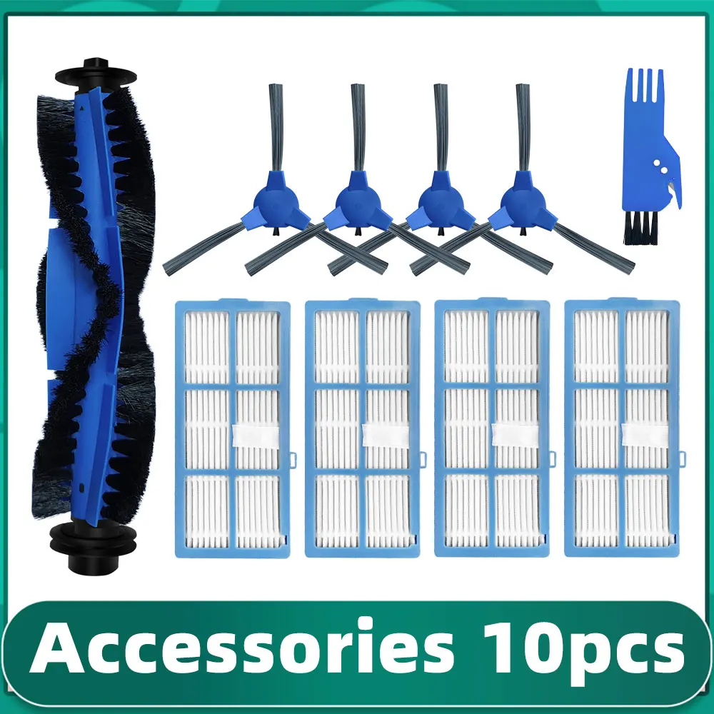 Для iMartine C800 / D900 / DeenKee DK600 / Kyvol E20 / E30 / E31 / Bagotte BG600, основная боковая щетка, сменный Hepa-фильтр Для iMartine C800 / D900 / DeenKee DK600 / Kyvol E20 / E30 / E31 / Bagotte BG600, основная боковая щетка, сменный Hepa-фильтр