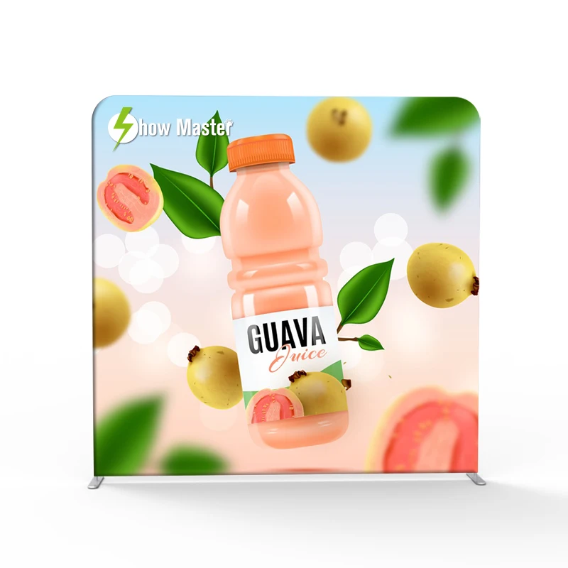 8 футов прямой Натяжной тканевый фон для выставок|Фоны вечеринки| |