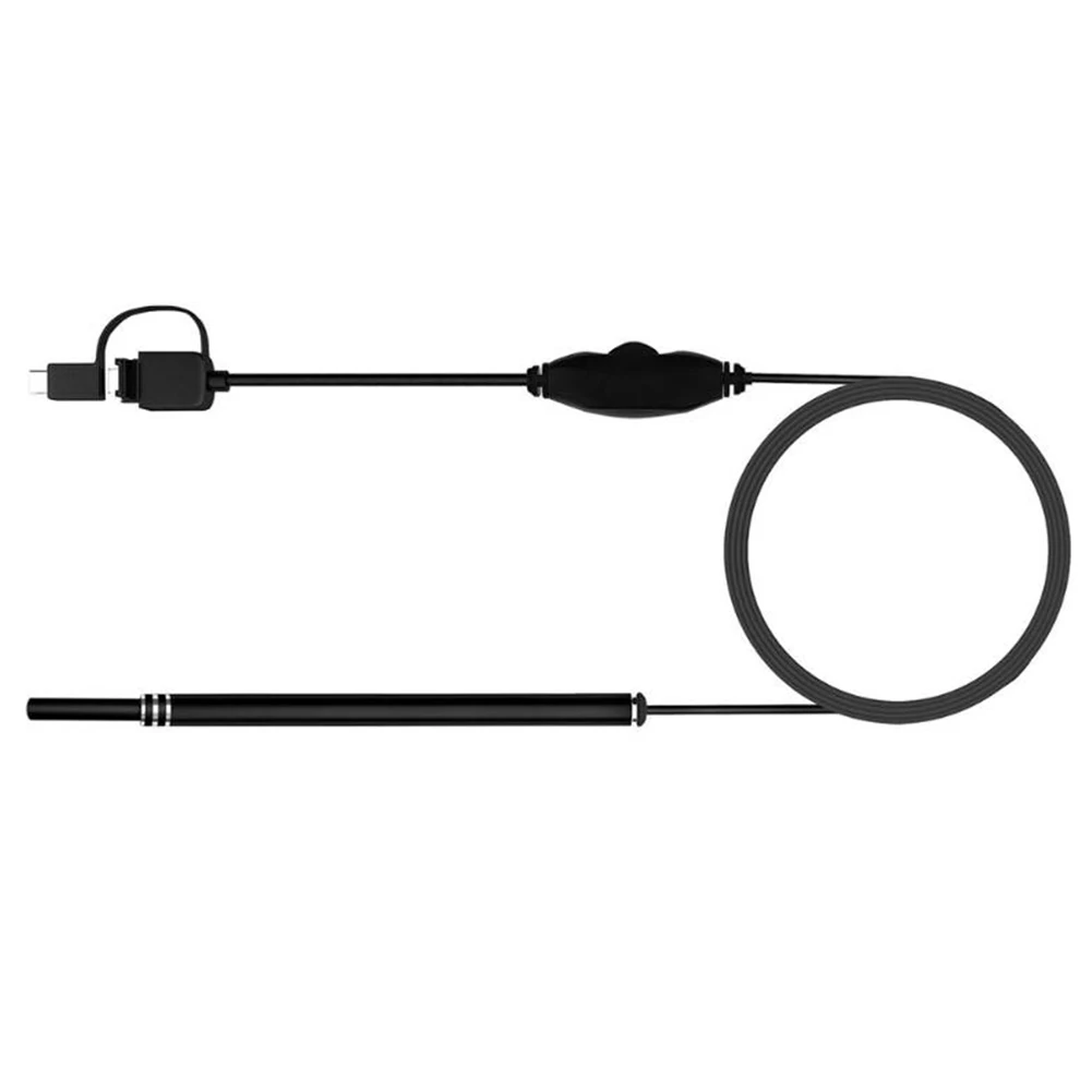 

3 In 1 With Cable CMOS Sensor Health Care Wide Angle Viewing Home Hospital HD Images Adjustable Led Ear Endoscope