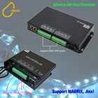 Artnet к SPI пиксельный светодиодный светильник контроллер H801rs DMX контроллер WS2801 WS2811 DMX Матрица для гирлянды светодиодные светильник s