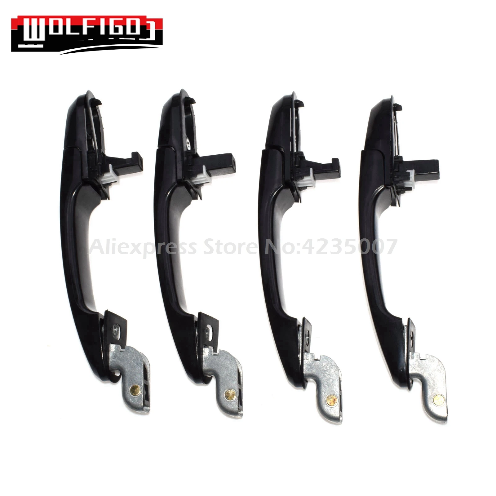 Новая Наружная ручка двери WOLFIGO для Hyundai Tucson 2005 06 07 08 2009 82650 2E020 CA/82660 CA|Внешние