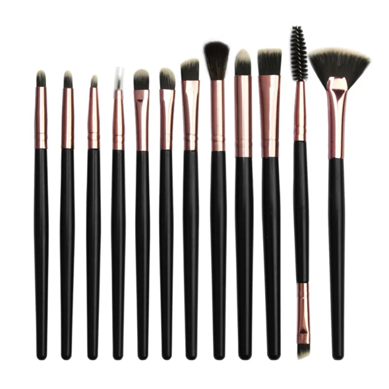 

Eye Makeup Brush Set 12 PCS Makeup Brush Kit Powder EyeShadow Blending Eyeliner Eyelash Brush Detail Brush Eyeshadow Brushes