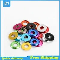 colourful aluminum cup head washer for button head screw m2 m2 5 m3 m4 m5 m6 m8