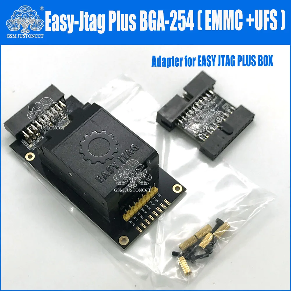 Новинка 2022 оригинальная розетка Easy-Jtag Plus UFS BGA-254 Socket / EMMC 254(EMMC + 2 в 1) адаптер для