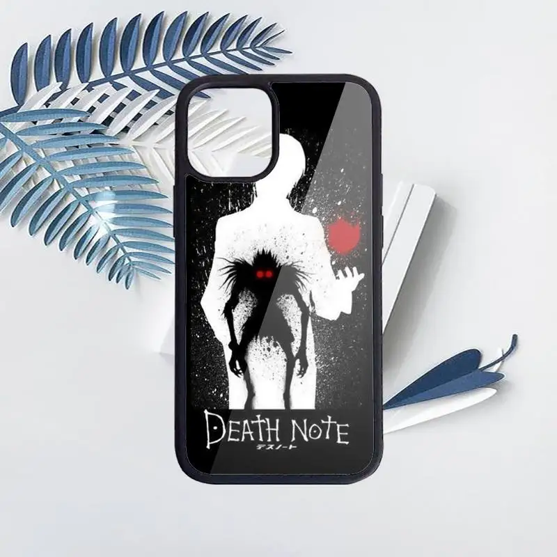 

Death Note Ryuk kira Phone Case for iPhone 11 12 pro XS MAX 8 7 6 6S Plus X 5S SE 2020 XR Hard PC