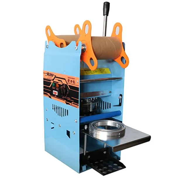 Sealing diameter 9.5cm220V / 50hz manual cup sealing machine coffee / tea cup sealing machine