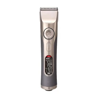 rechargeable hair clipper 250 mins ceramics titanium alloys cutter head speed adjustment professional barber trimmer