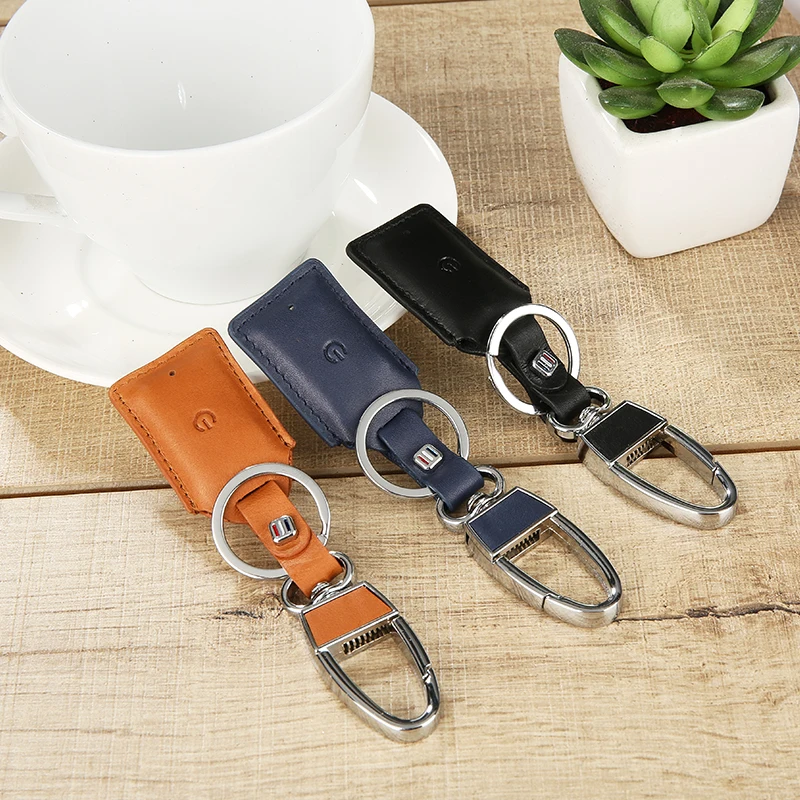 Умный фунтов лёгкий нейлоновый кошелек для ключей из натуральной кожи мужчин и