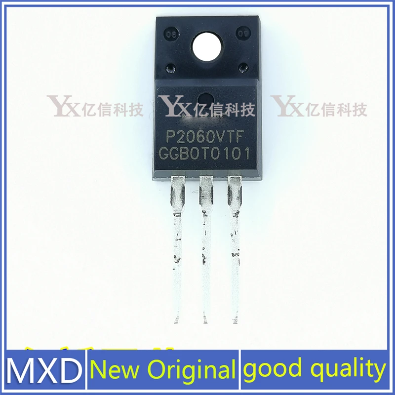 5 шт./лот новый оригинальный P2060VTF LCD FET 20A600V TO 220F in line Mos хорошее