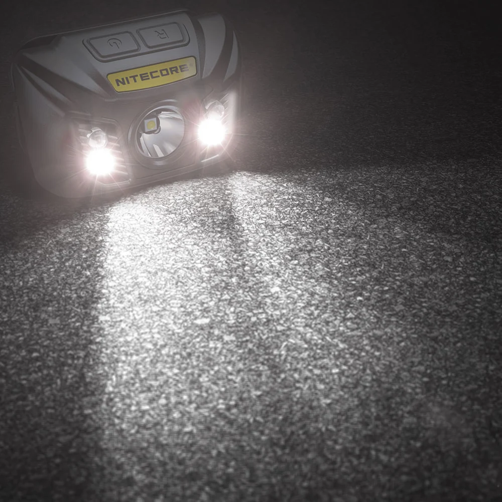 2021 оптовая продажа NITECORE NU32 550 люмен белый + красный CREE XP G3 S3 5xLEDs с Перезаряжаемые