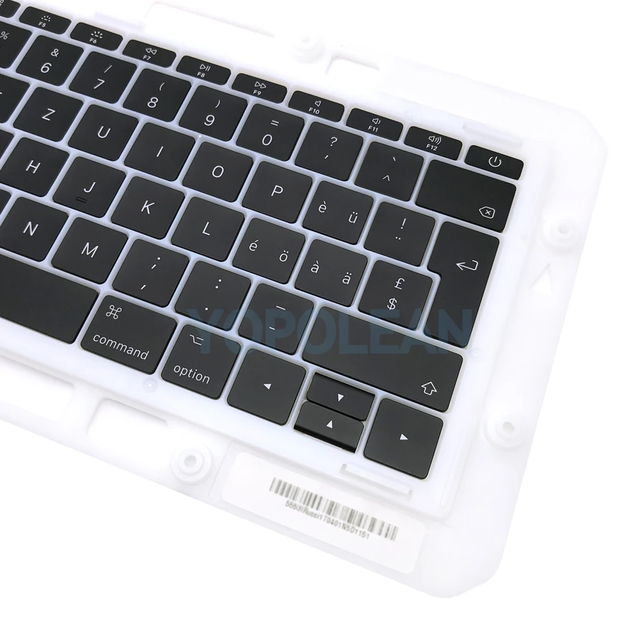 Оригинальная швейцарская клавиатура клавиши колпачки для клавиш Macbook Pro Retina 13