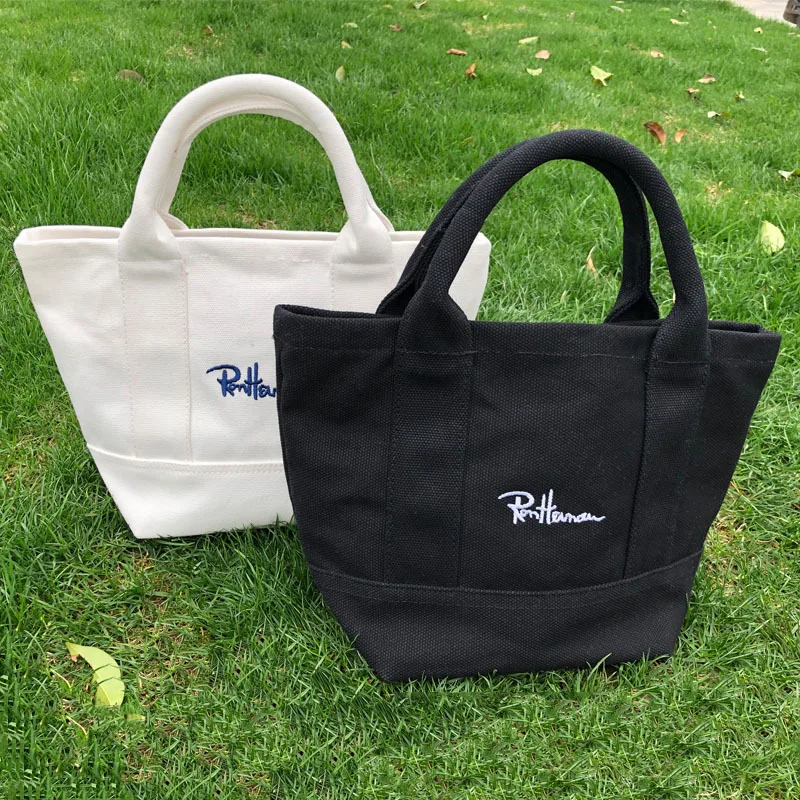 2020 Рон Герман вышитая ручная Холщовая Сумка мини сумка Bento простая и