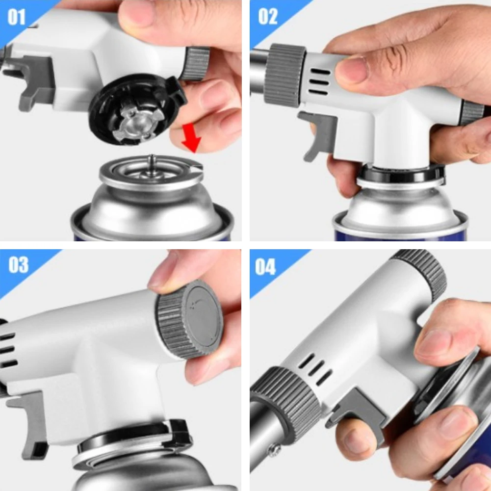 Инверторная Бутановая горелка газовый огнемет Регулируемое пламя