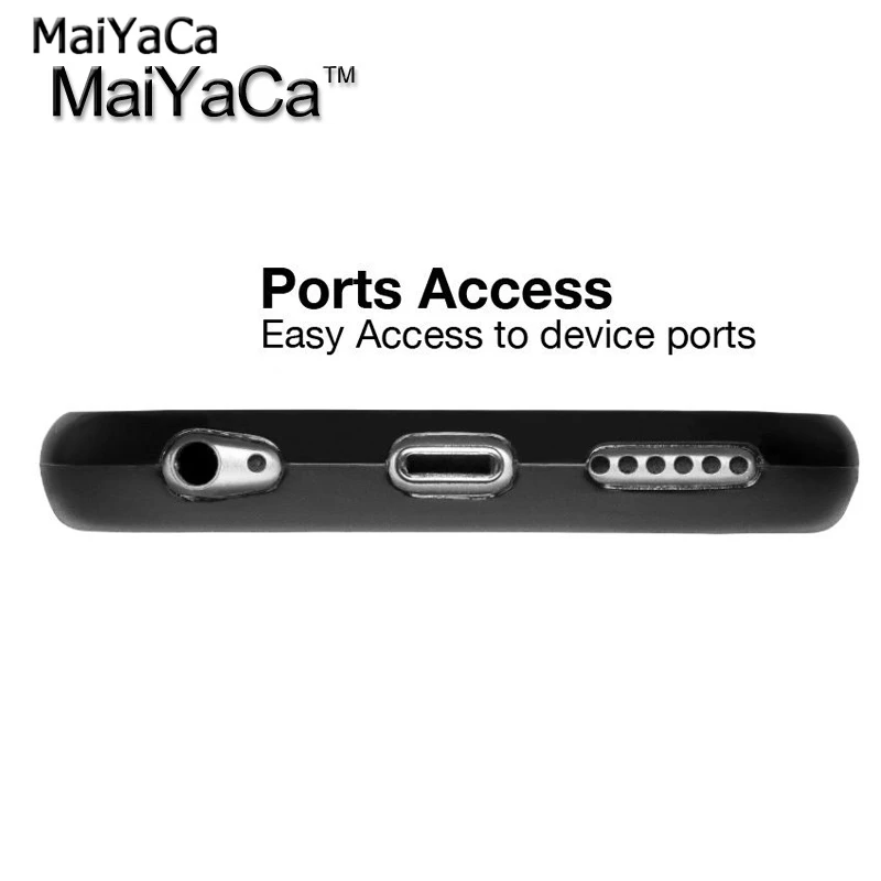 MaiYaCa чехол для телефона с изображением животных коровы и пятен белого черного